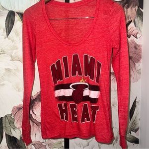 Miami Heat Long Sleeve Shirt